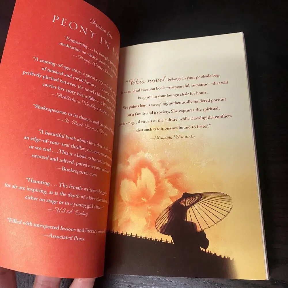 Peony in Love : A Novel by Lisa See (2008, Trade Paperback)